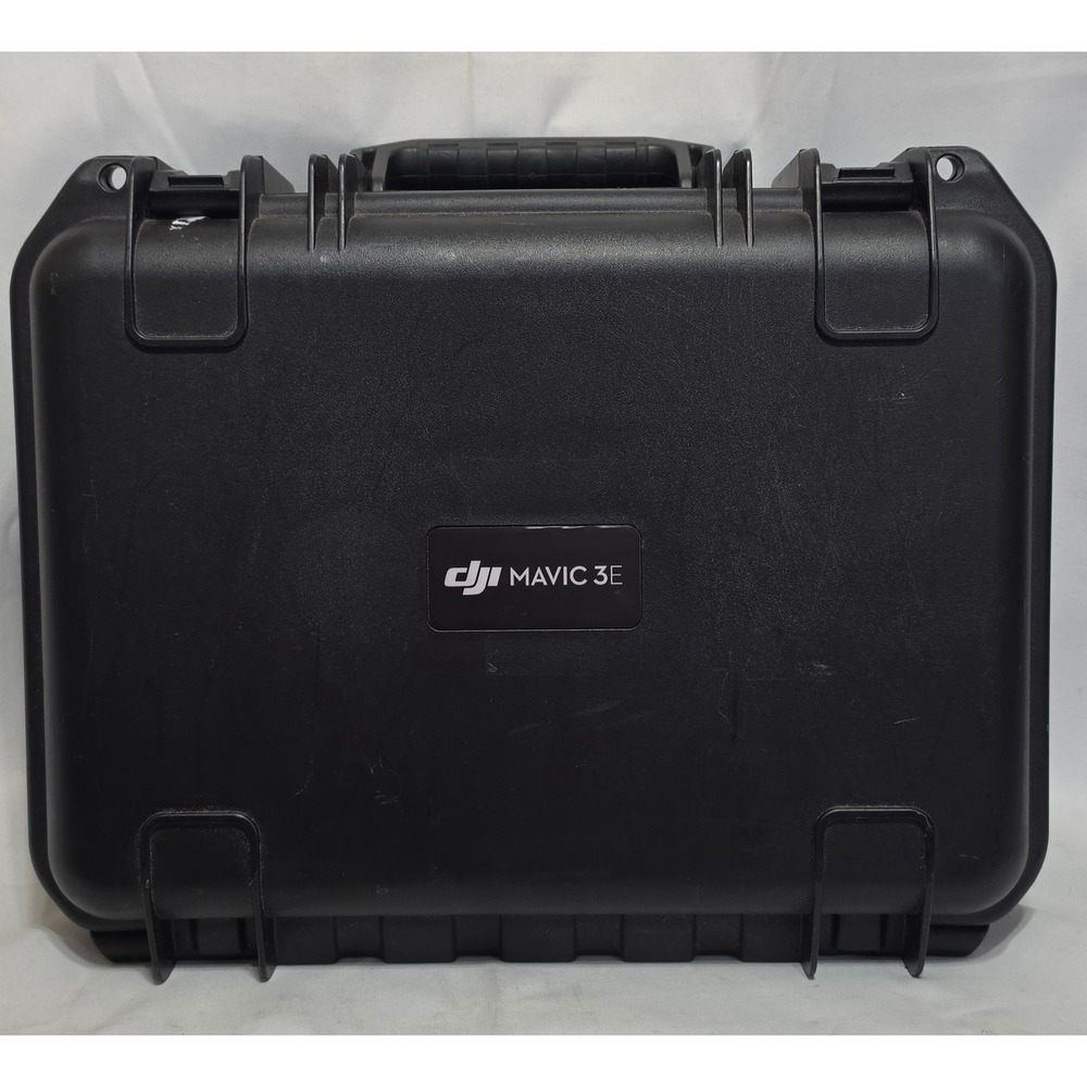 DJI Mavic 3E Protective Hard Case Drone Carrying Storage Box Black Foam Insert